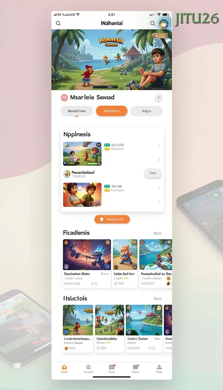 Cuplikan layar SARANAJITU — aktivitas