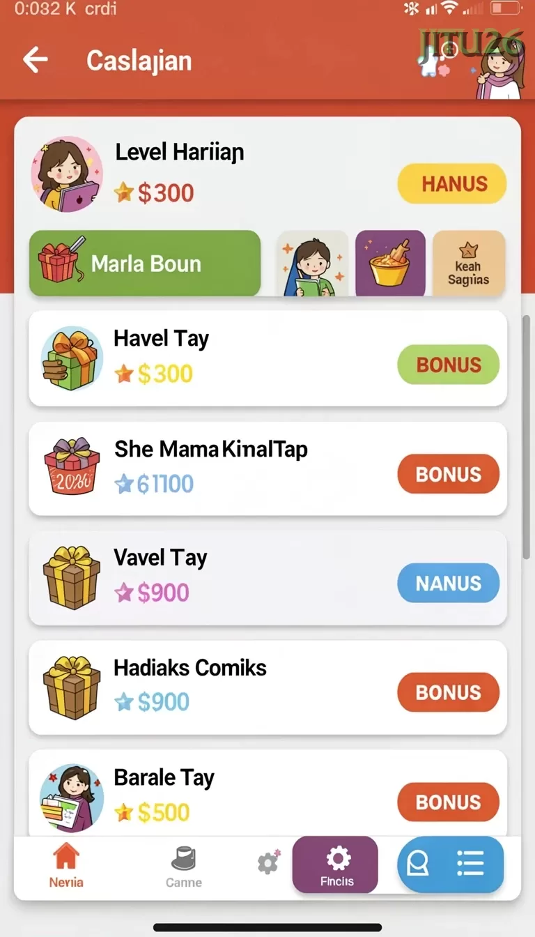 Cuplikan layar VIP42 — pengaturan akun